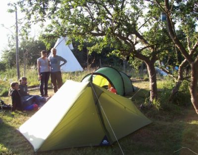 Alde Garden – The Tent Pitches